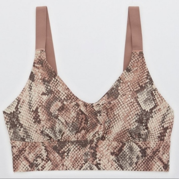 Aerie offline Snake Print Sports Bra - Picture 2 of 5